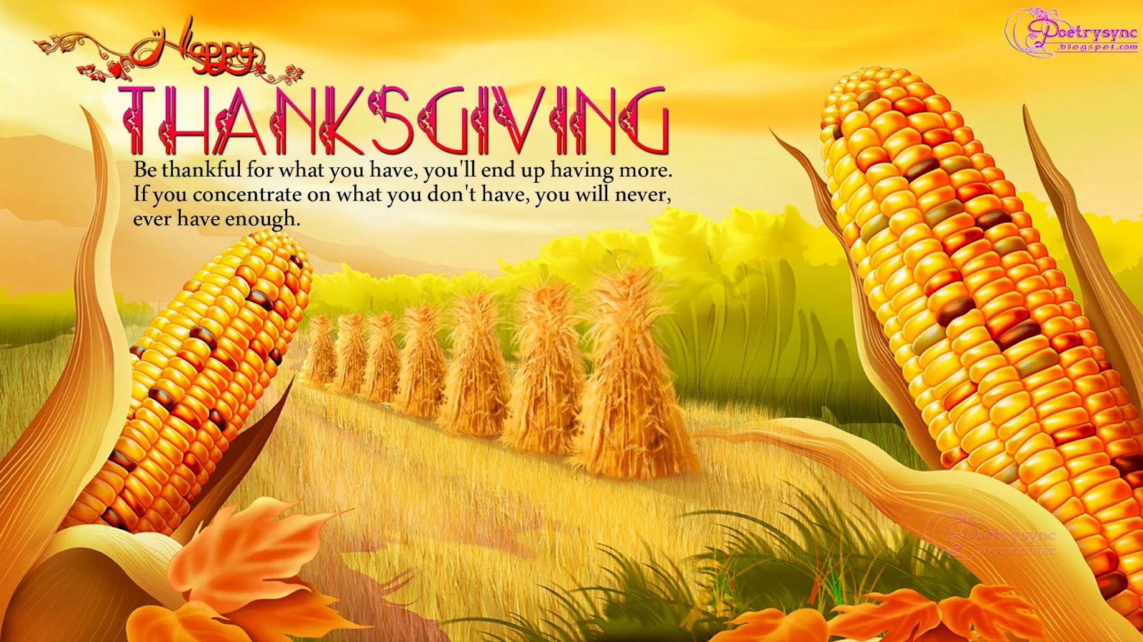 Happy Thanksgiving Greeting Cards Techicy