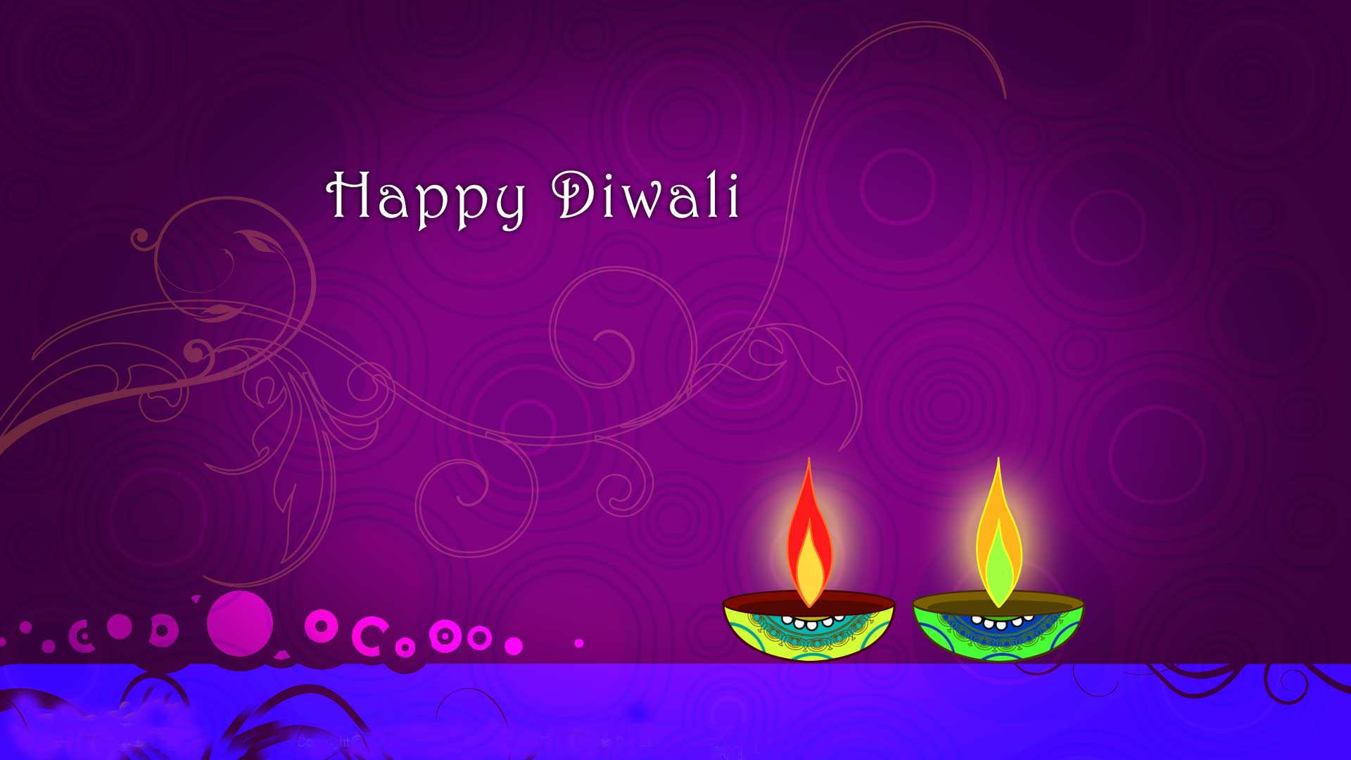 Happy Diwali In Colorful Background HD Diwali Wallpapers | HD Wallpapers |  ID #92514