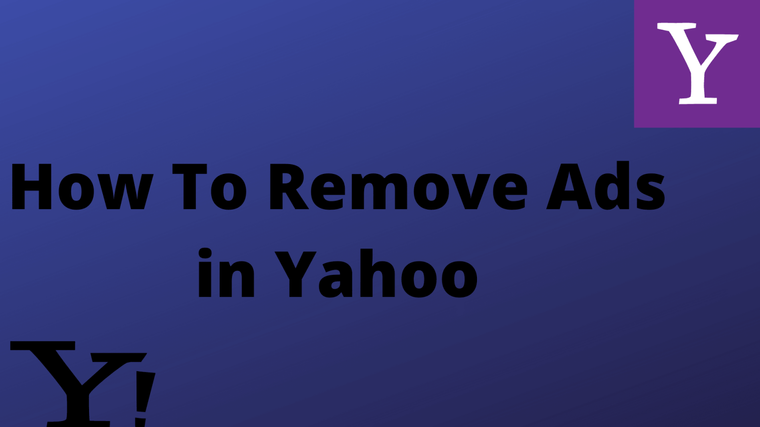 how to get rid of yahoo mail sponsored ads adguard