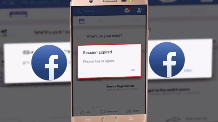 facebook session expired iphone